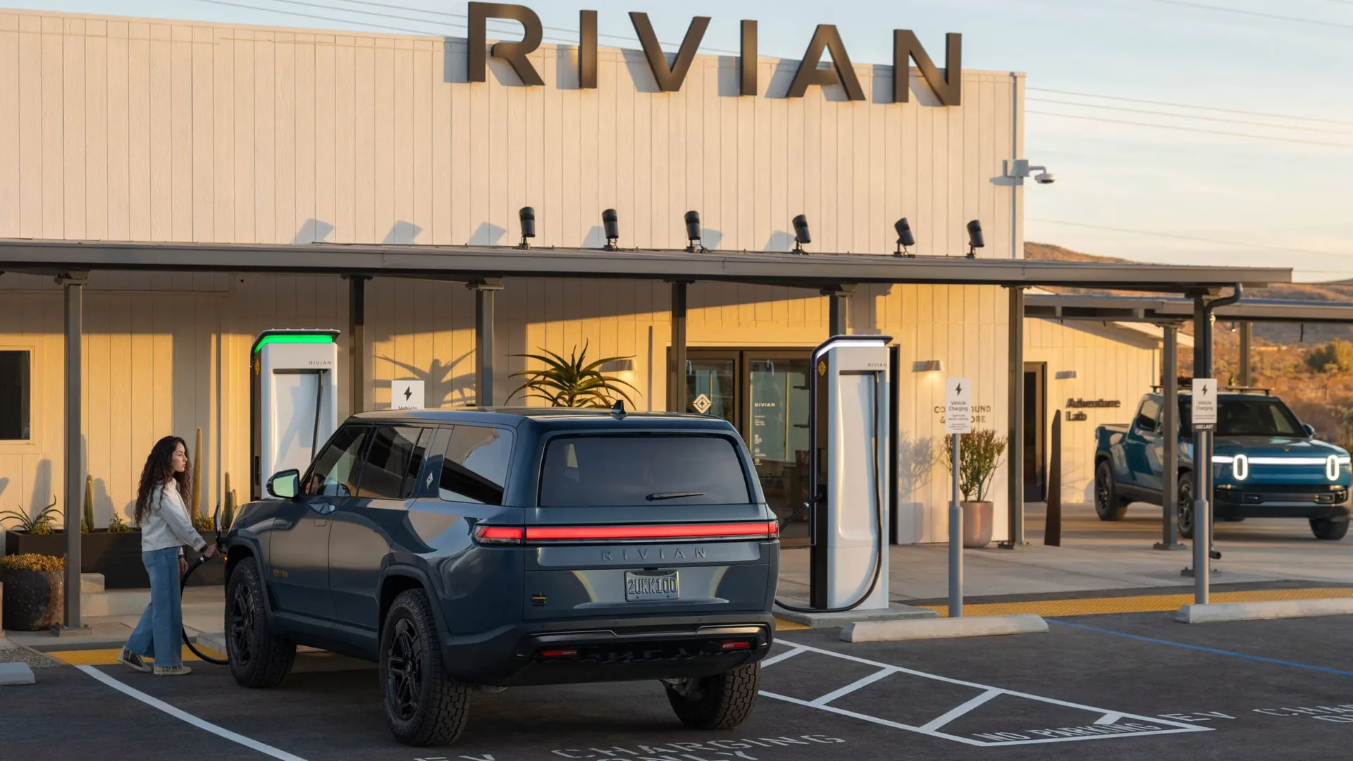 Rivian adventure network