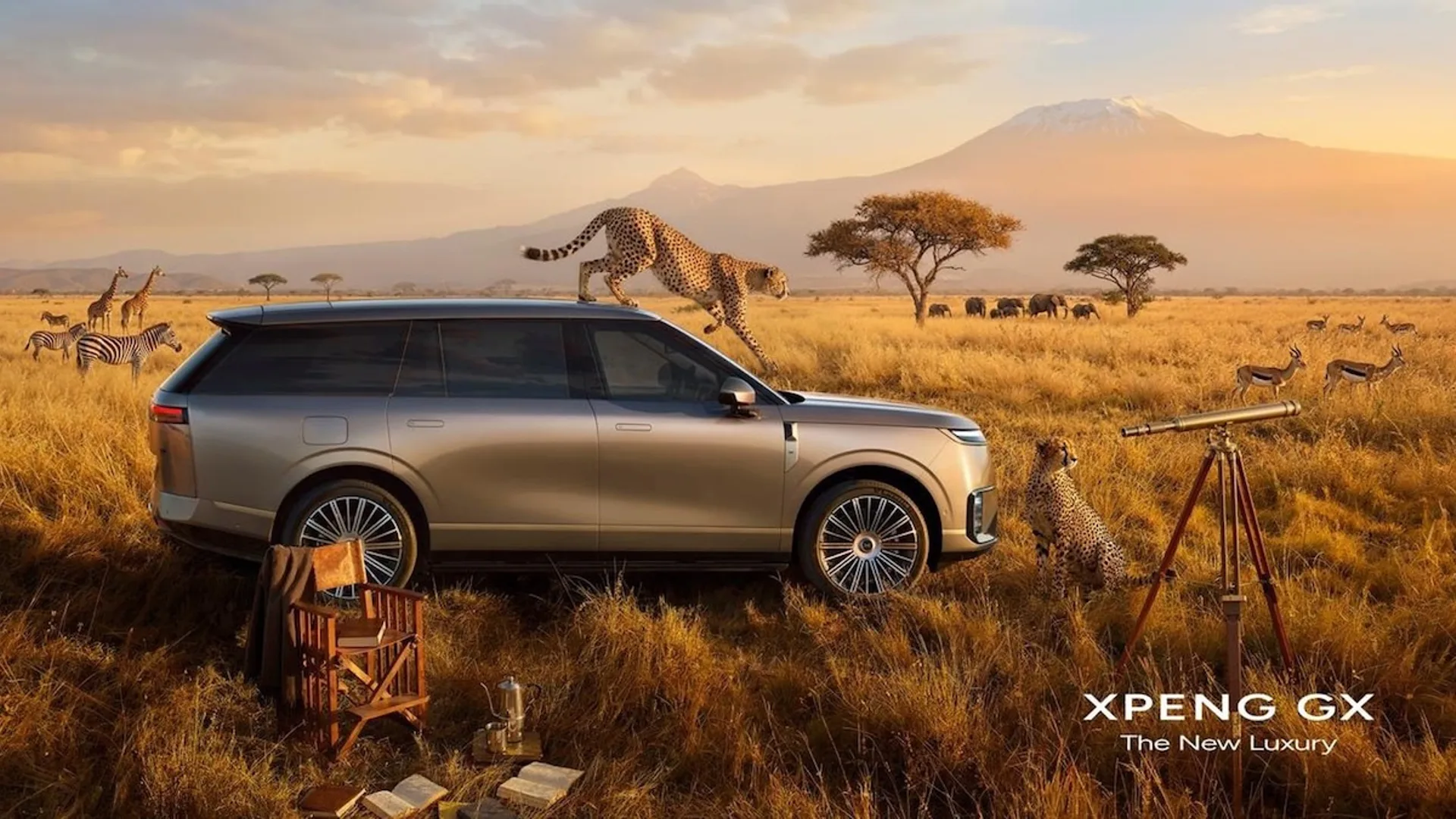 Xpeng GX: SUV elettrico a sei posti ispirato a Range Rover