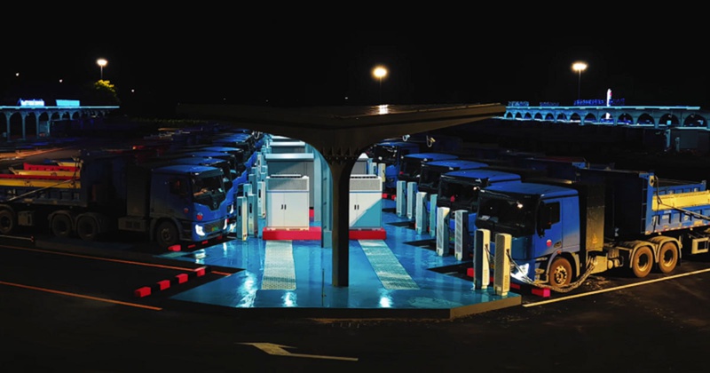 Stazione di ricarica Huawei da 100 MW per camion elettrici | Elettronauti.it