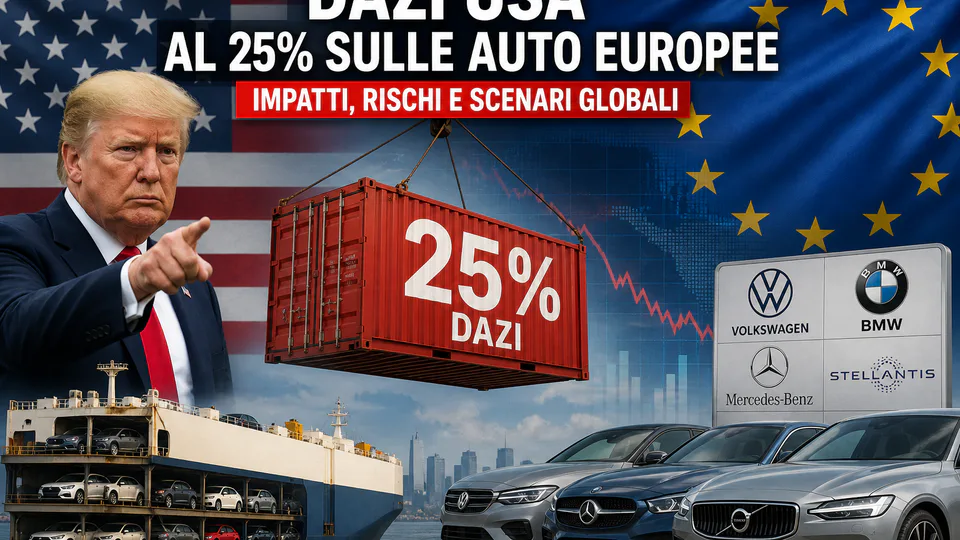 Dazi USA al 25% auto UE