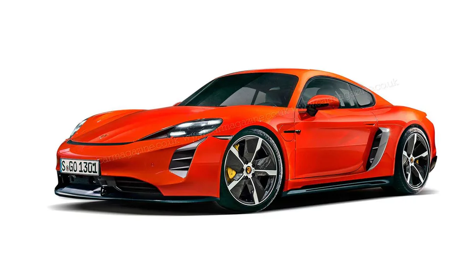 718 cayman e boxster elettriche anteriore