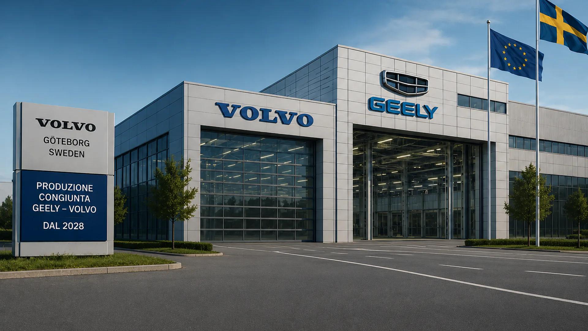 Geely produrrà in Europa nelle fabbriche Volvo dal 2028