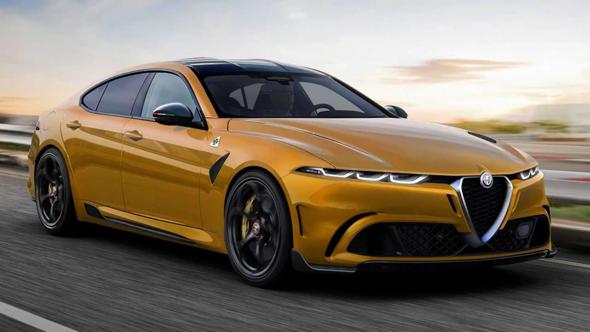 Render Alfa Giulia Anteriore