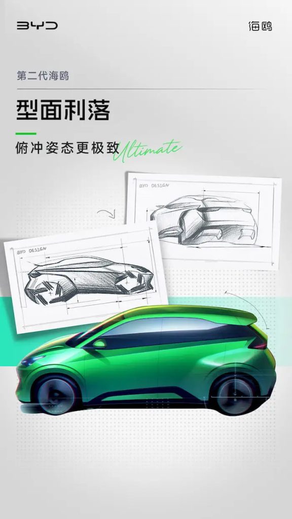 Nuova BYD Seagull: interni e design ufficiali | Elettronauti.it