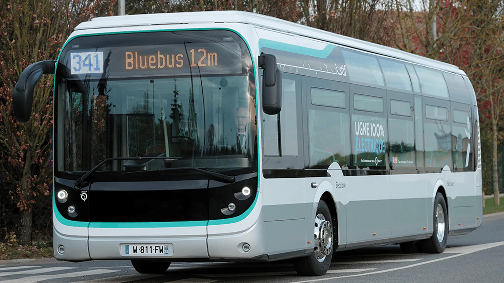 Bollore Bus Elettrico Anteriore