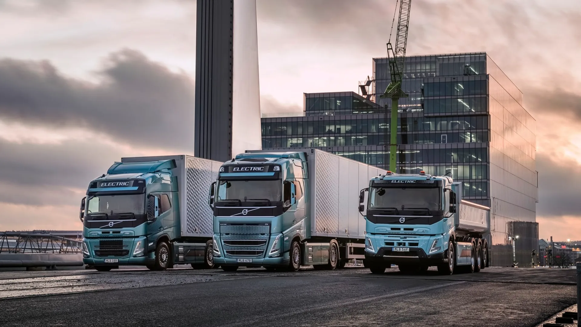 Camion Elettrici Volvo Serie Completa