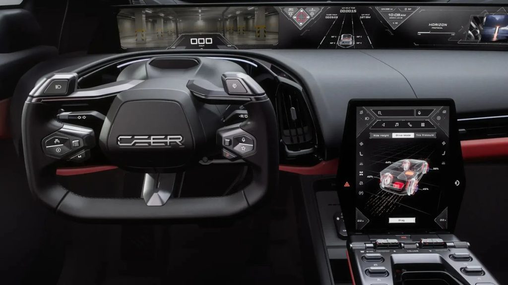 Ceer Exobot: SUV e berlina elettriche saudite | Elettronauti.iteer
