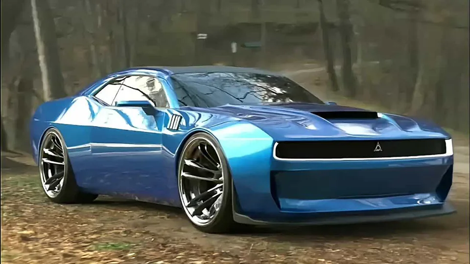Dodge Challenger render anteriore