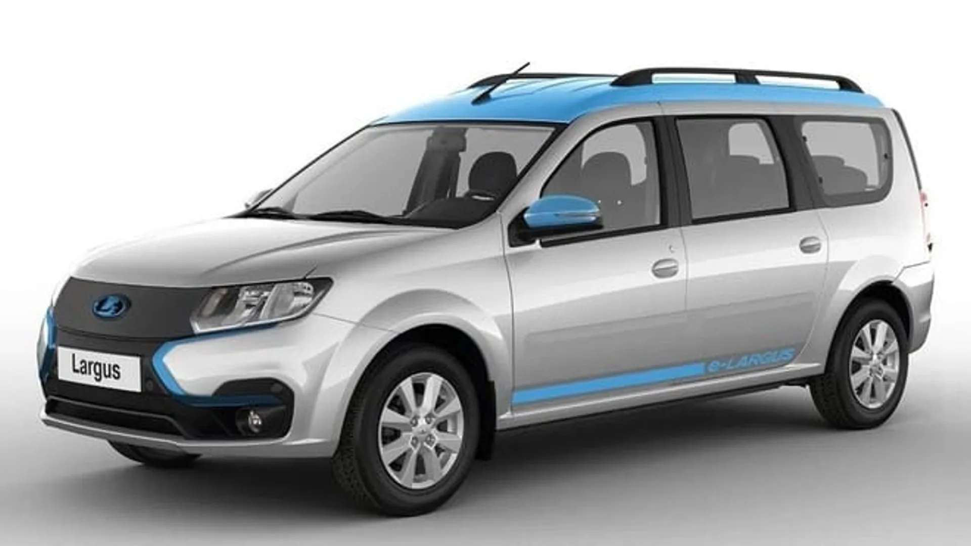 Lada e-Largus Passeggeri Render