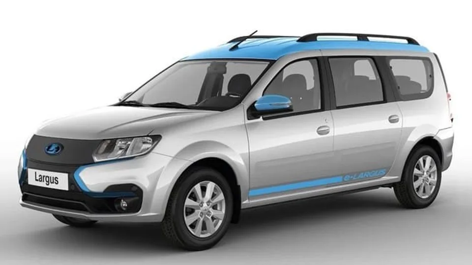 Lada e-Largus Passeggeri Render