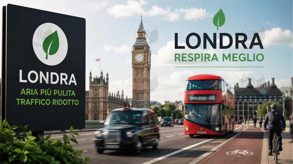 Londra e i miglioramenti avuti anche grazie alle auto elettriche
