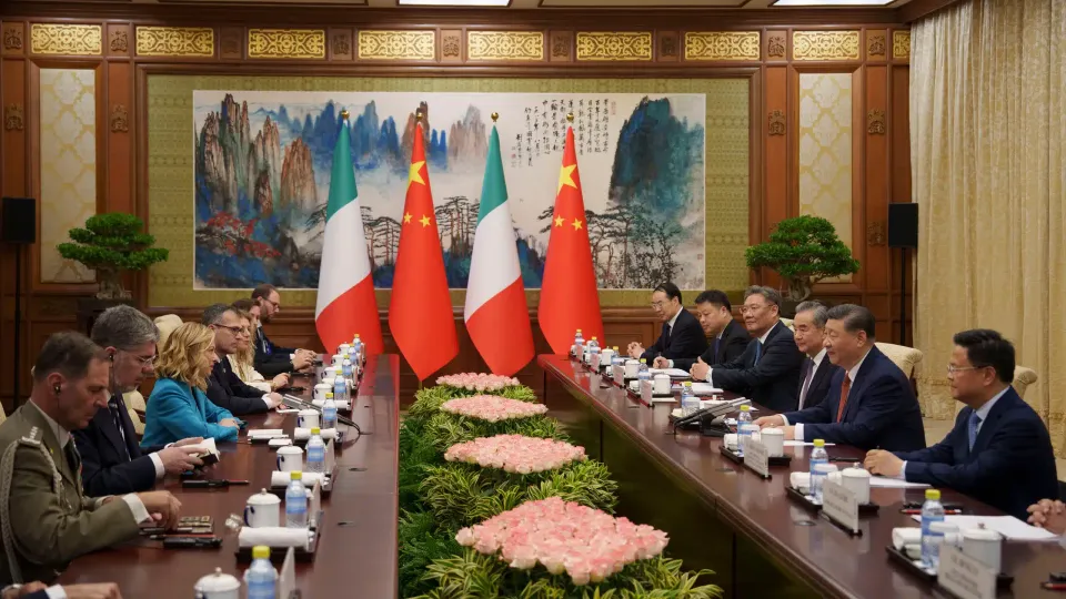 Sigla del piano triennale di azione tra Italia e Cina