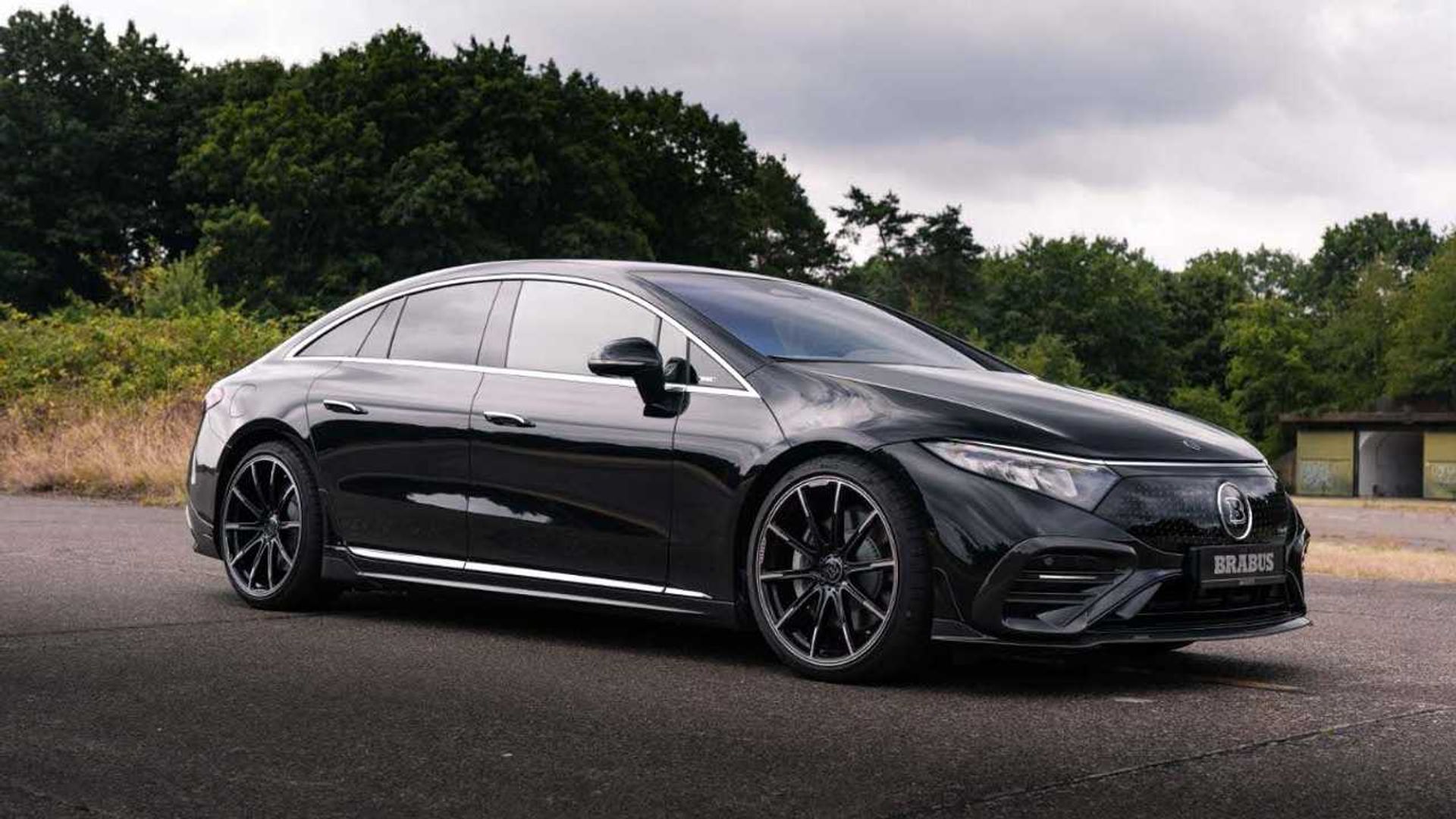 Mercedes Brabus EQS Anteriore