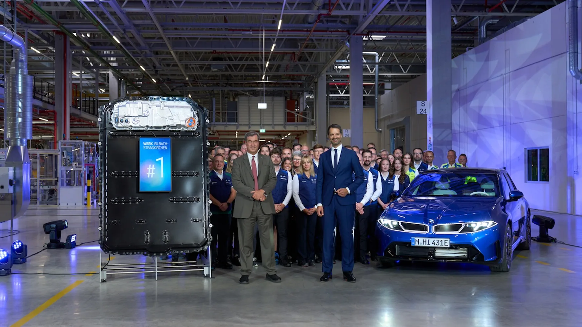 BMW inaugura la fabbrica di batterie Gen6 in Baviera