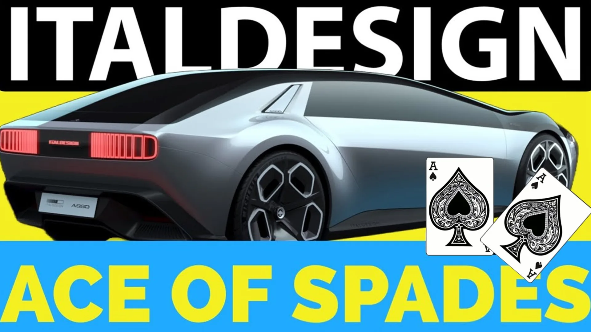 Asso di Picche In Movimento la coupé elettrica di Italdesign