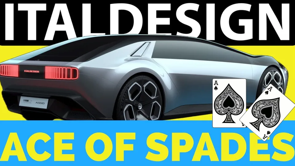 Asso di Picche In Movimento la coupé elettrica di Italdesign
