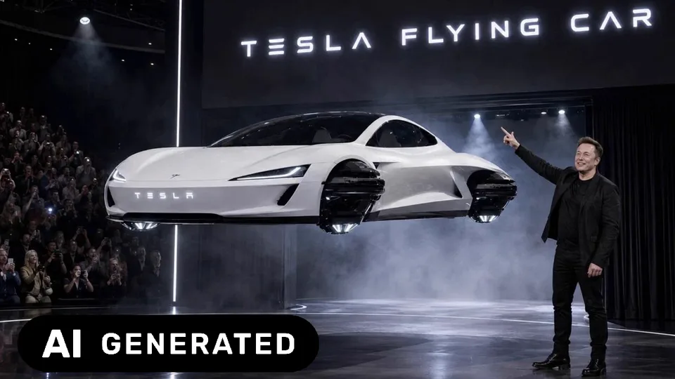 Tesla Roadster, nuove immagini dal Texas riaccendono le ipotesi sul modello volante
