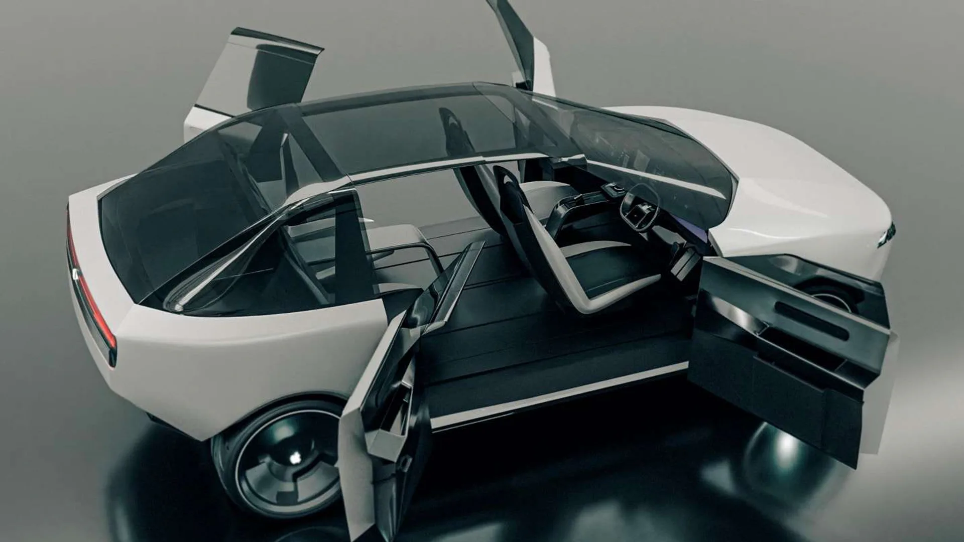 Apple Car render laterale