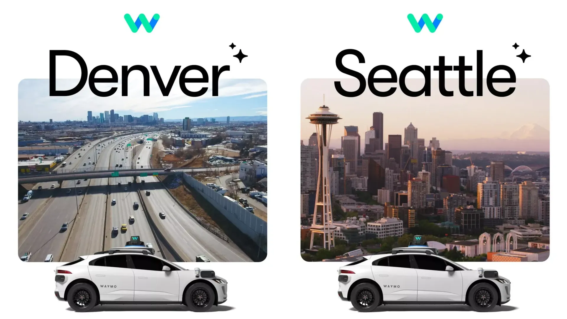 Waymo avvia l'espansione a Denver e Seattle