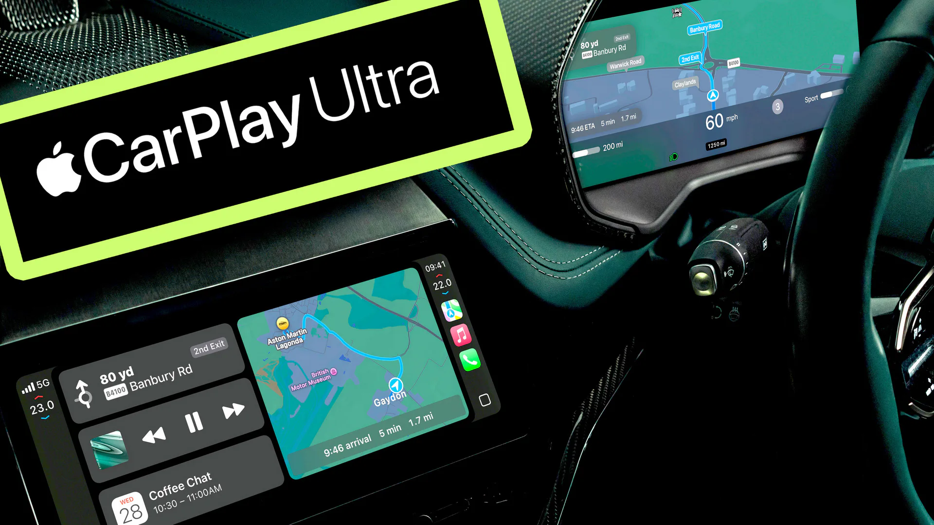 Display con il Nuovo Apple CarPlay Ultra