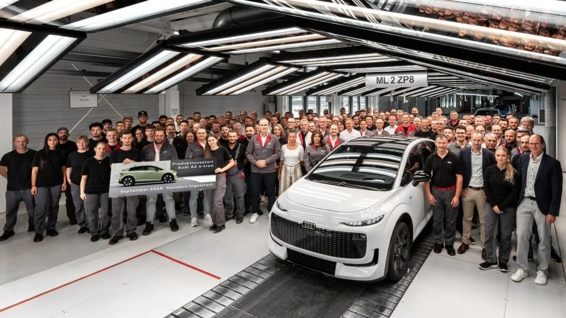 Audi A2 e-tron, produzione al via a Ingolstadt, la nuova era
