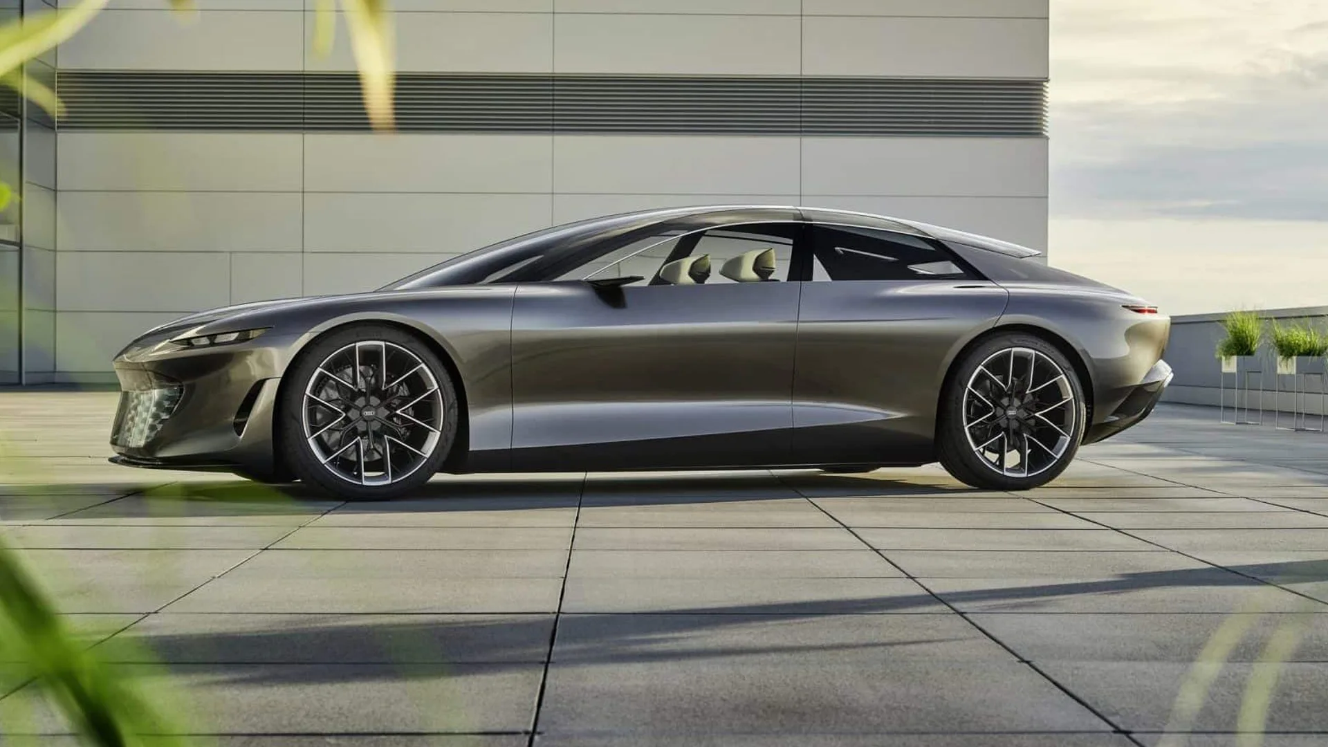 L'Audi A8 EV di nuova generazione, molto probabilmente prenderà spunti dal concept Grandsphere
