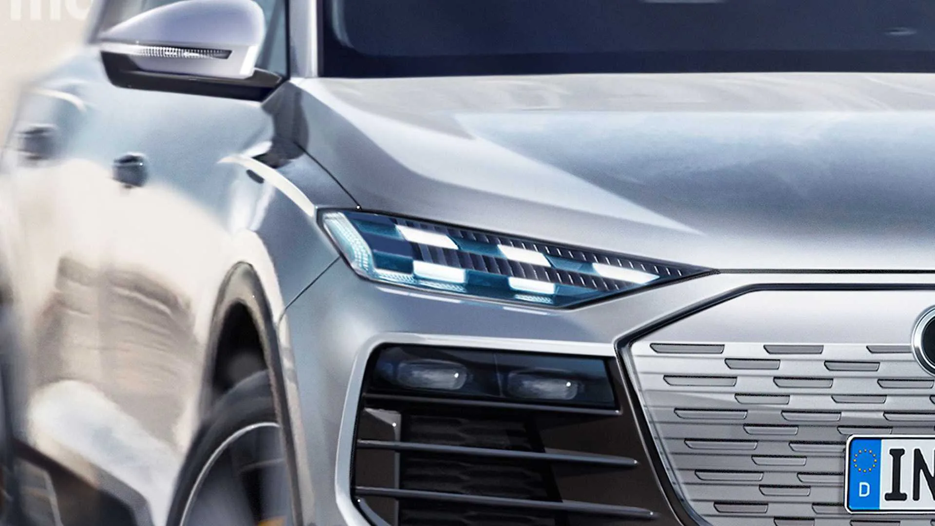 Audi Q6 e-Tron Render Faro