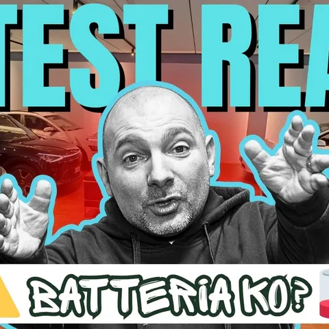 Copertina del video dedicato ai test delle batterie di nove auto elettriche usate