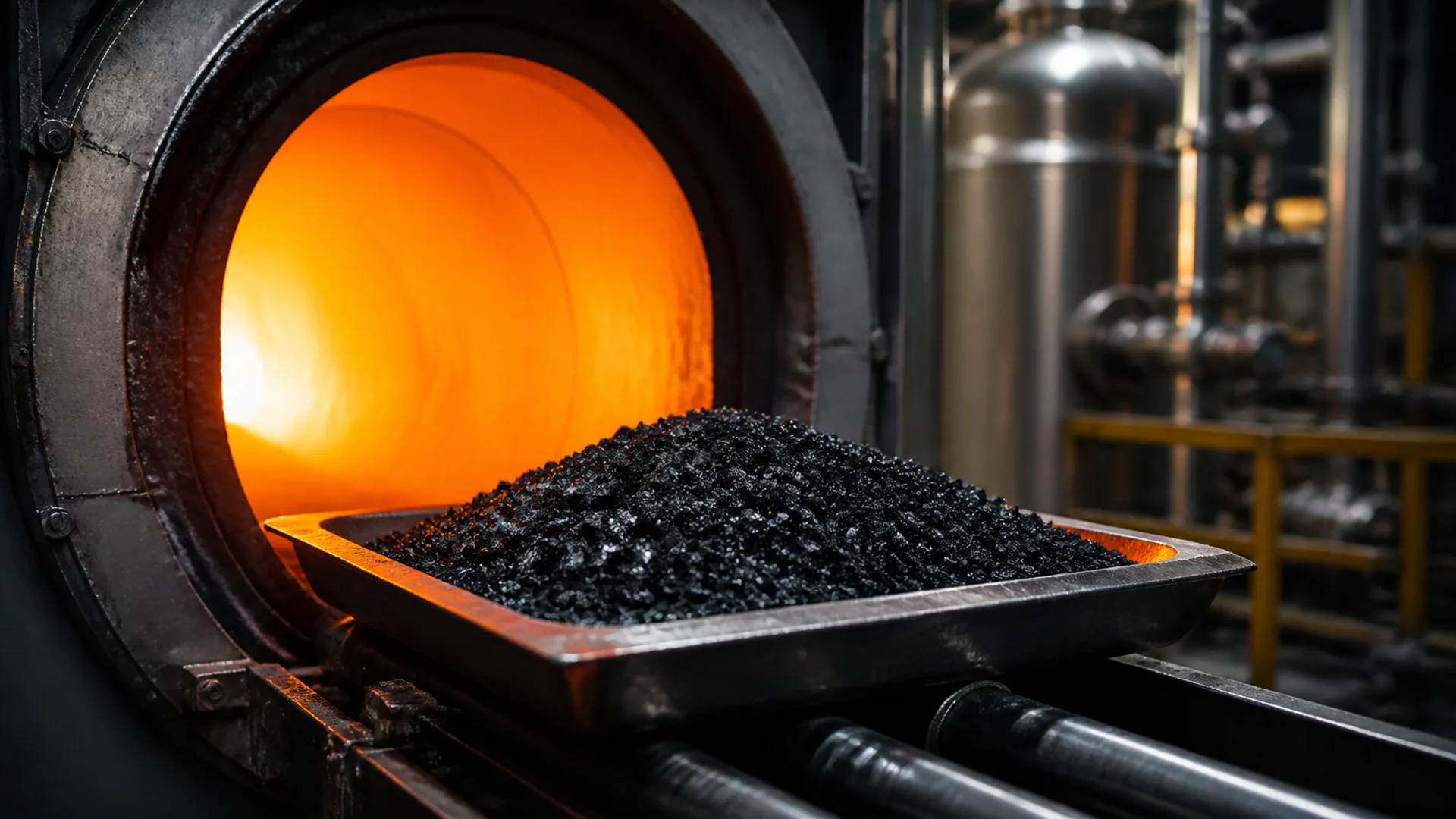 Carbonio duro per gli anodi delle batterie sodio-ione sottoposto a trattamento termico a 900 °C