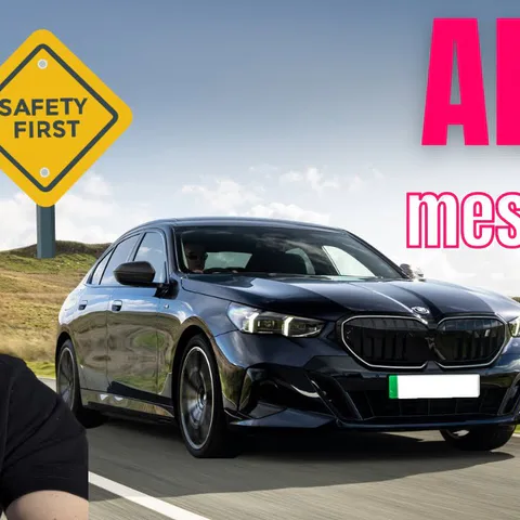 Copertina del video dedicato alla prova su strada dei sistemi ADAS e di assistenza alla guida della BMW i5