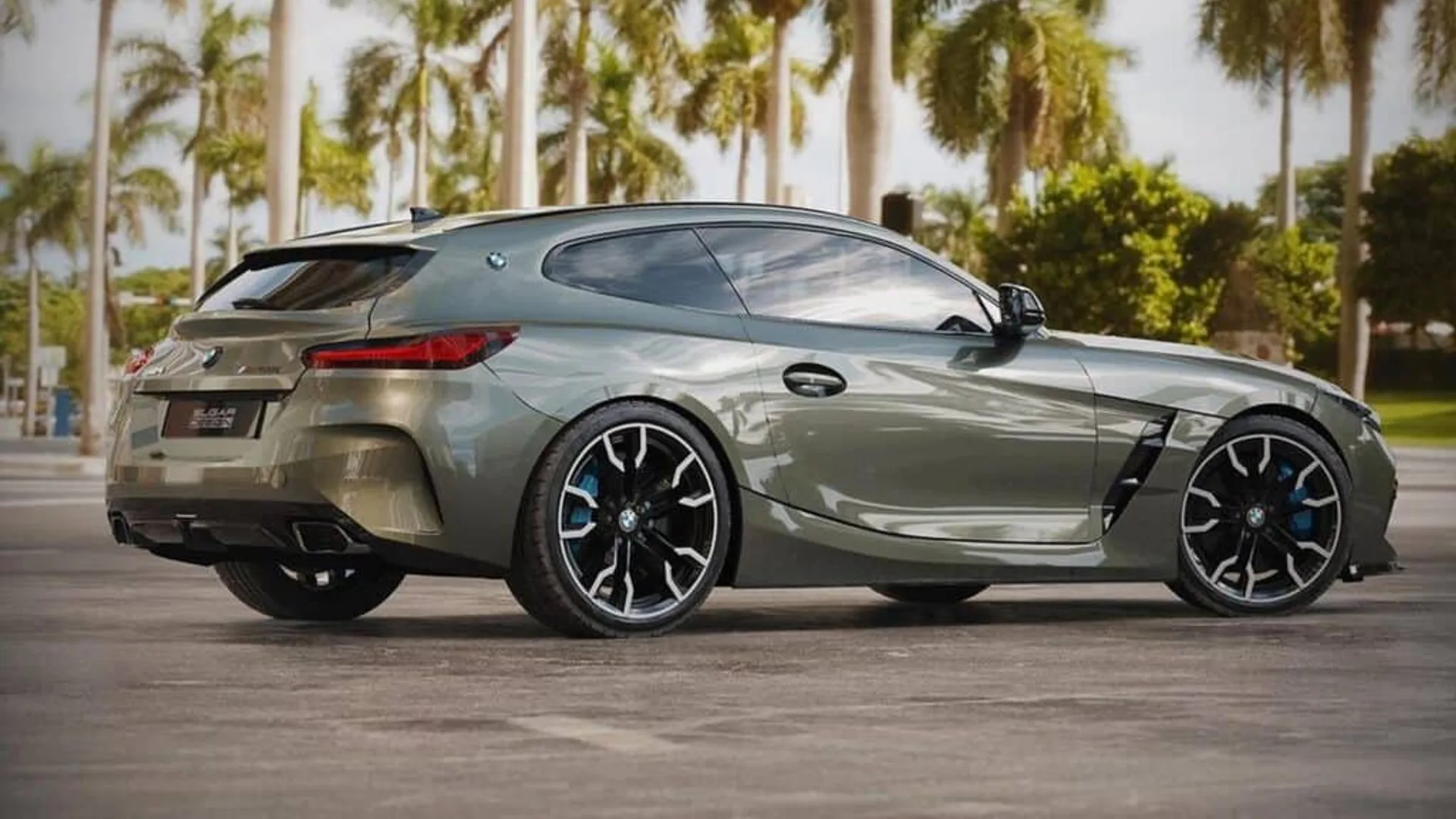 BMW Serie 1 Elettrica Render