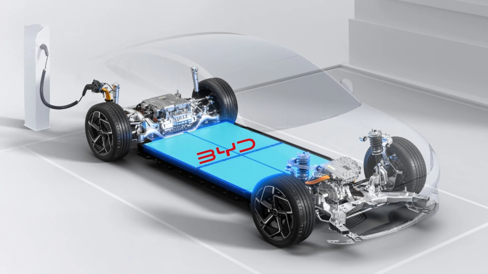 Tema del brevetto BYD per un armadio di accumulo con celle immerse in fluido dielettrico