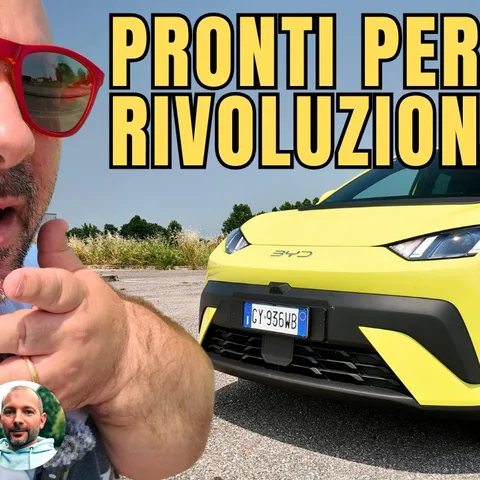 Copertina del video dedicato alla prova della BYD Dolphin Surf, con focus su autonomia, ricarica e tecnologia