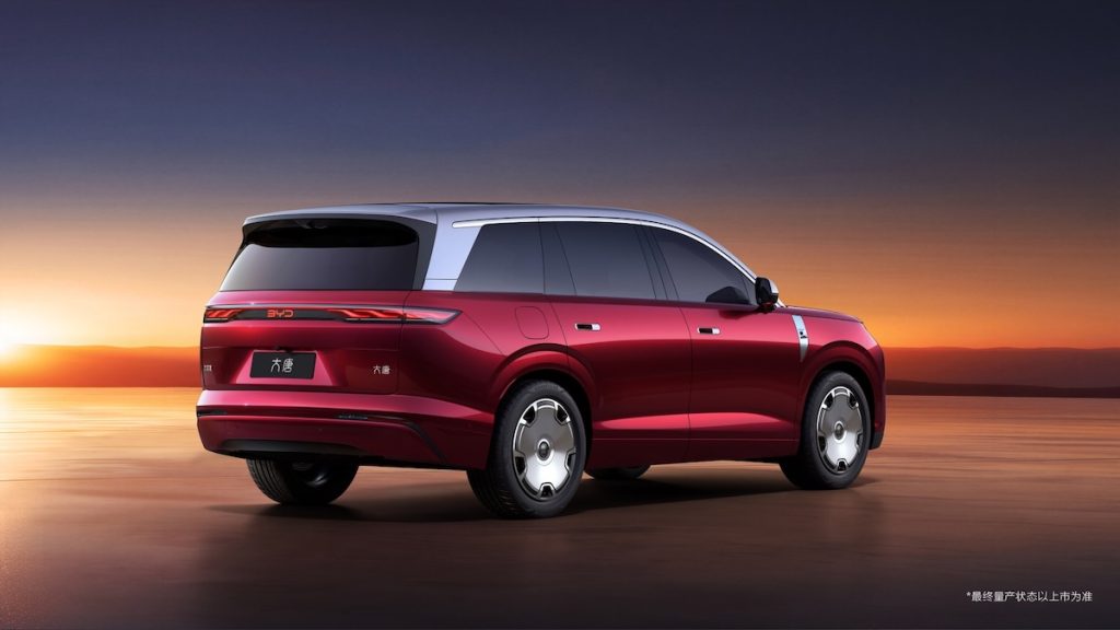 BYD Great Tang: SUV elettrico top fino a 820 km | Elettronauti.it