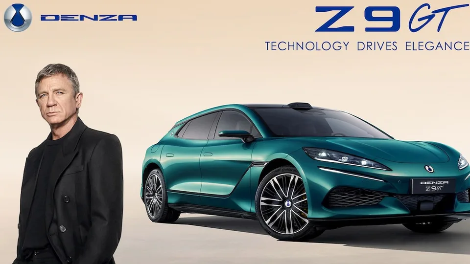 BYD lancia la Denza Z9 GT in Europa con Daniel Craig