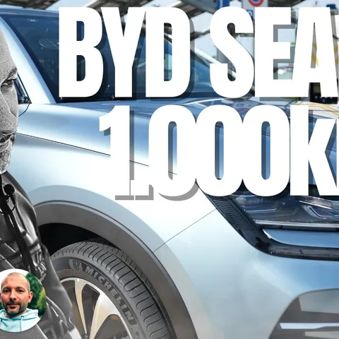 Copertina del video dedicato alla prova autostradale di oltre 1.000 km della BYD Seal U elettrica