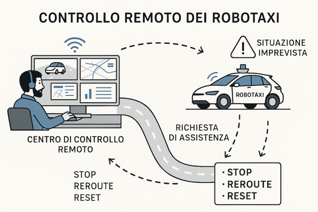 Come funziona il controllo remoto dei
robotaxi: il caso Waymo e i piani di Tesla ad
Austin | Elettronauti.it