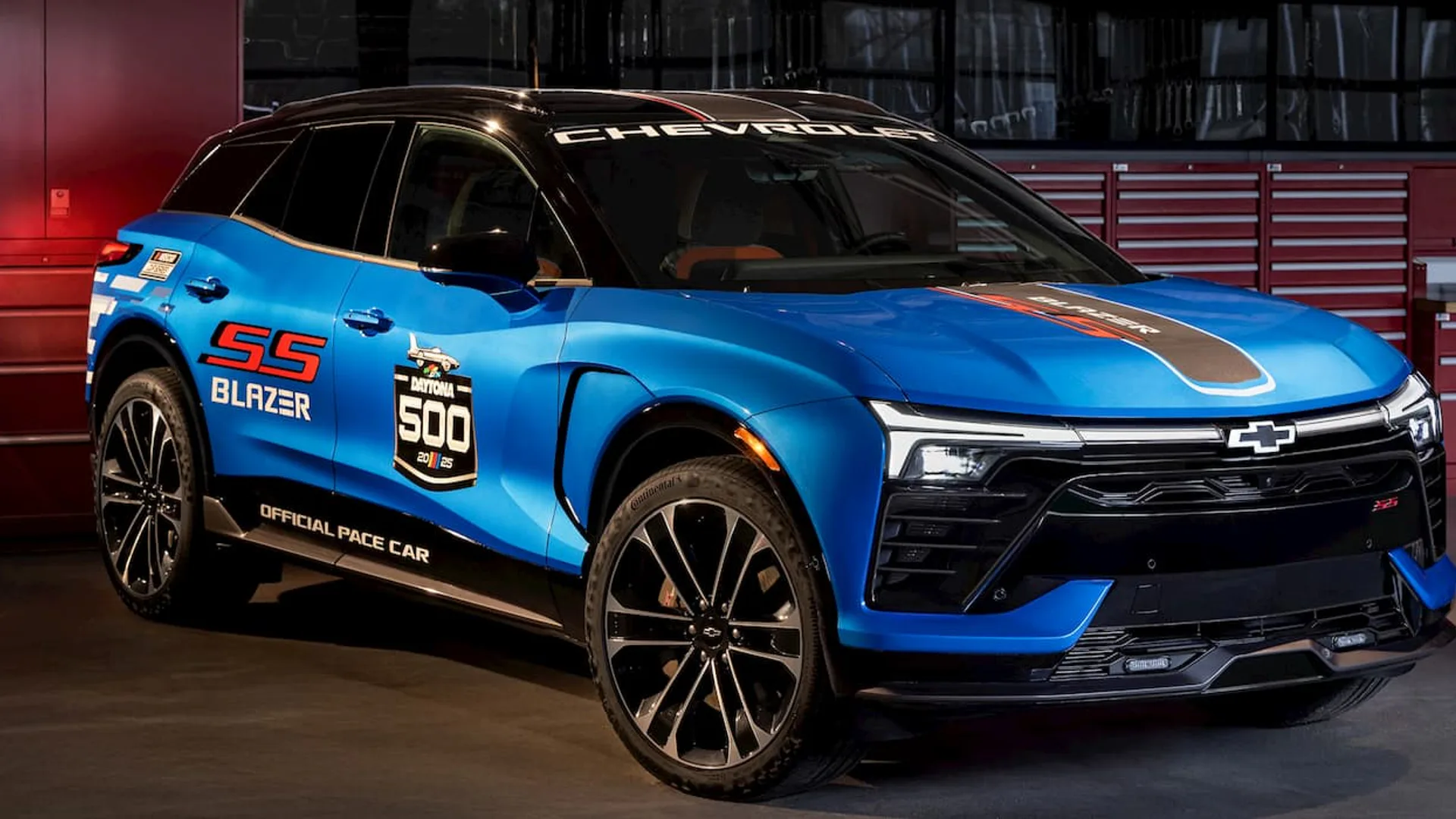 La Chevy Blazer EV SS è la prima pace car elettrica della Daytona 500