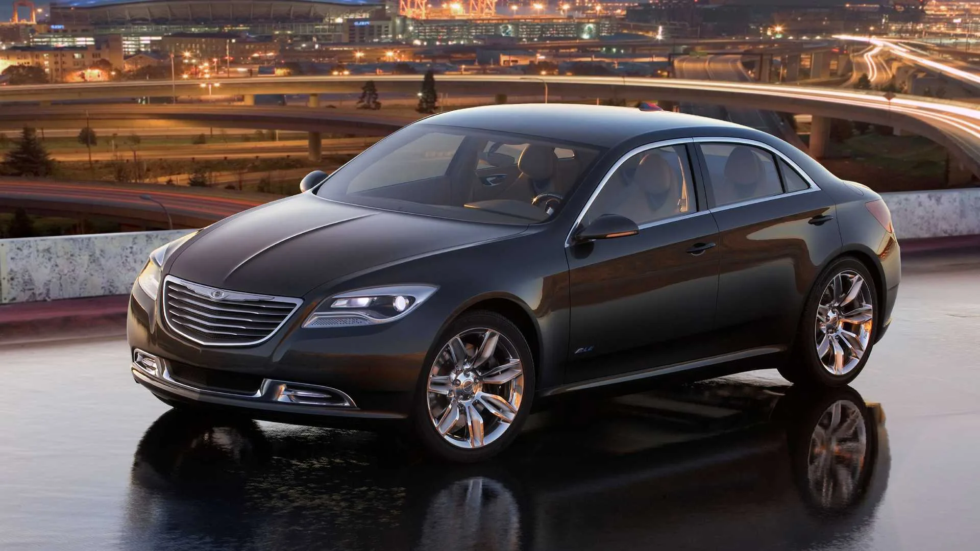 chrysler 200c ev anteriore