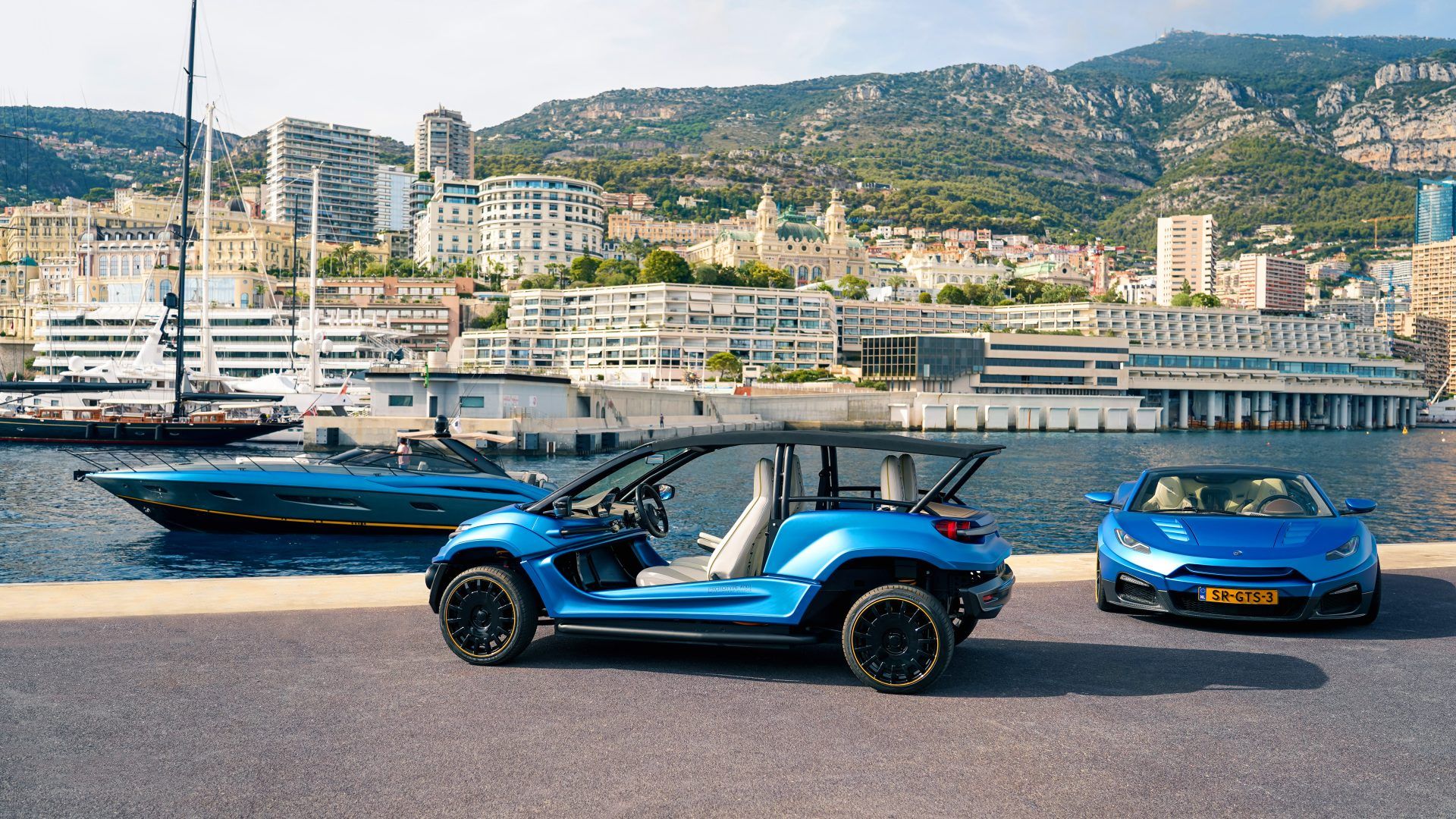 Coastrunner Buggy Blu Laterale
