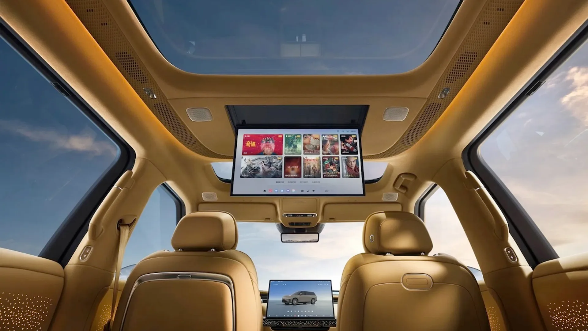 Xpeng GX, interni e dati del SUV flagship
