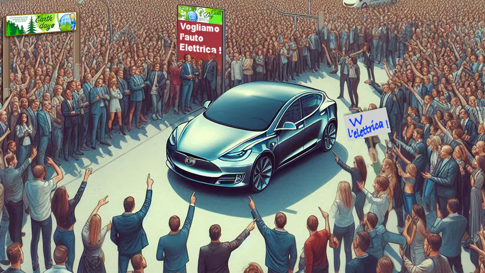 Le auto elettriche sono la scelta numero uno degli italiani ... i numeri parlano chiaro