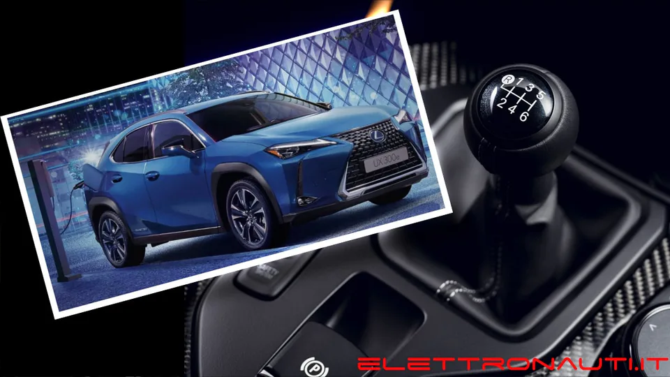 Lexus UX 300e - l’elettrica con il cambio manuale