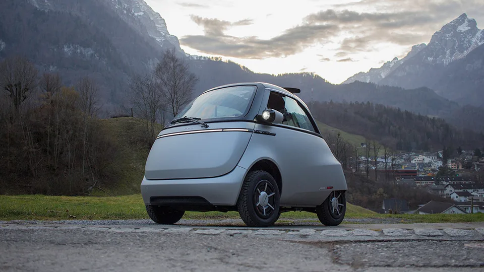 Microlino distribuito in Italia da Koelliker