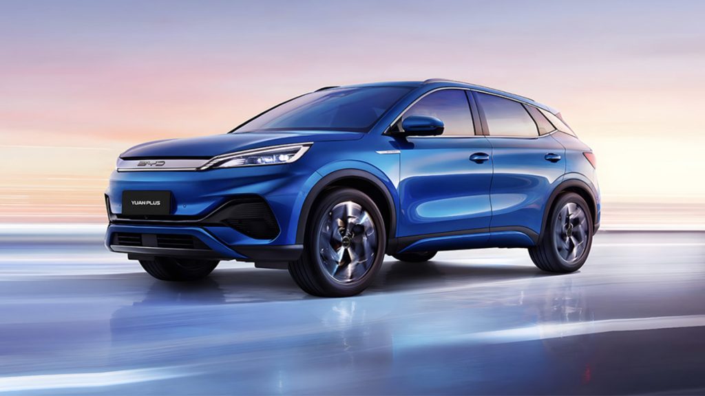 BYD Yuan UP EV trapela prima del debutto ufficiale - un altro nuovo concorrente di Tesla? | Elettronauti.it