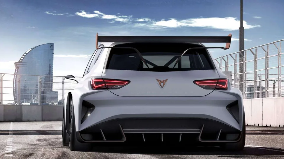 immagine di Cupra e-Racer posteriore