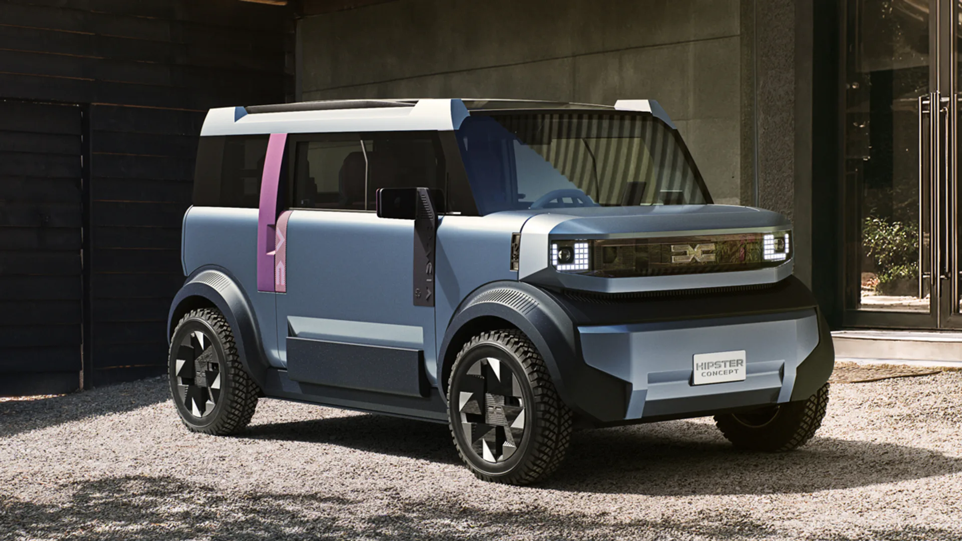 Dacia Hipster Concept: la minicar elettrica del futuro