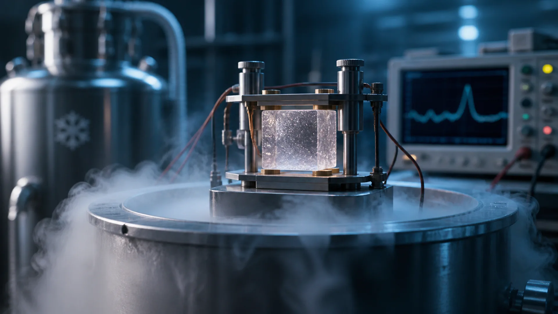 Ricerca sui dipole glass per l’accumulo dielettrico di energia a temperature criogeniche