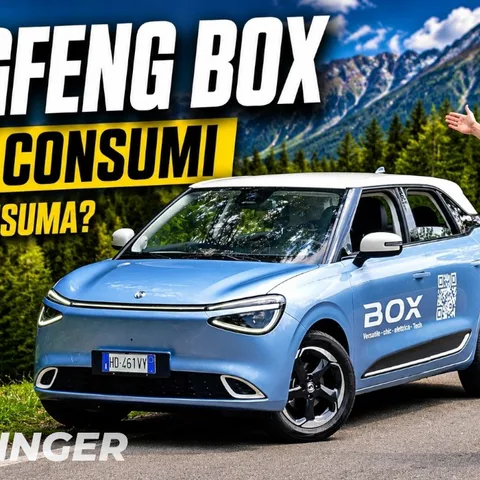 Copertina del video dedicato al test di consumi e autonomia reale della Dongfeng Box Premium