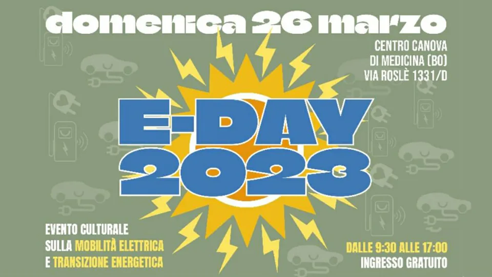E-Day 2023 - Evento culturale sulla mobilità elettrica e transazione energetica